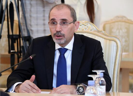 Meeting between foreign ministers of Russia and Jordan