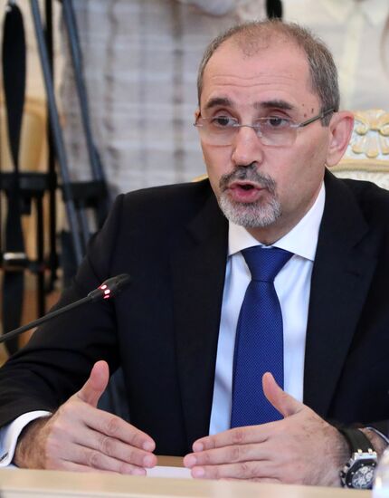 Meeting between foreign ministers of Russia and Jordan