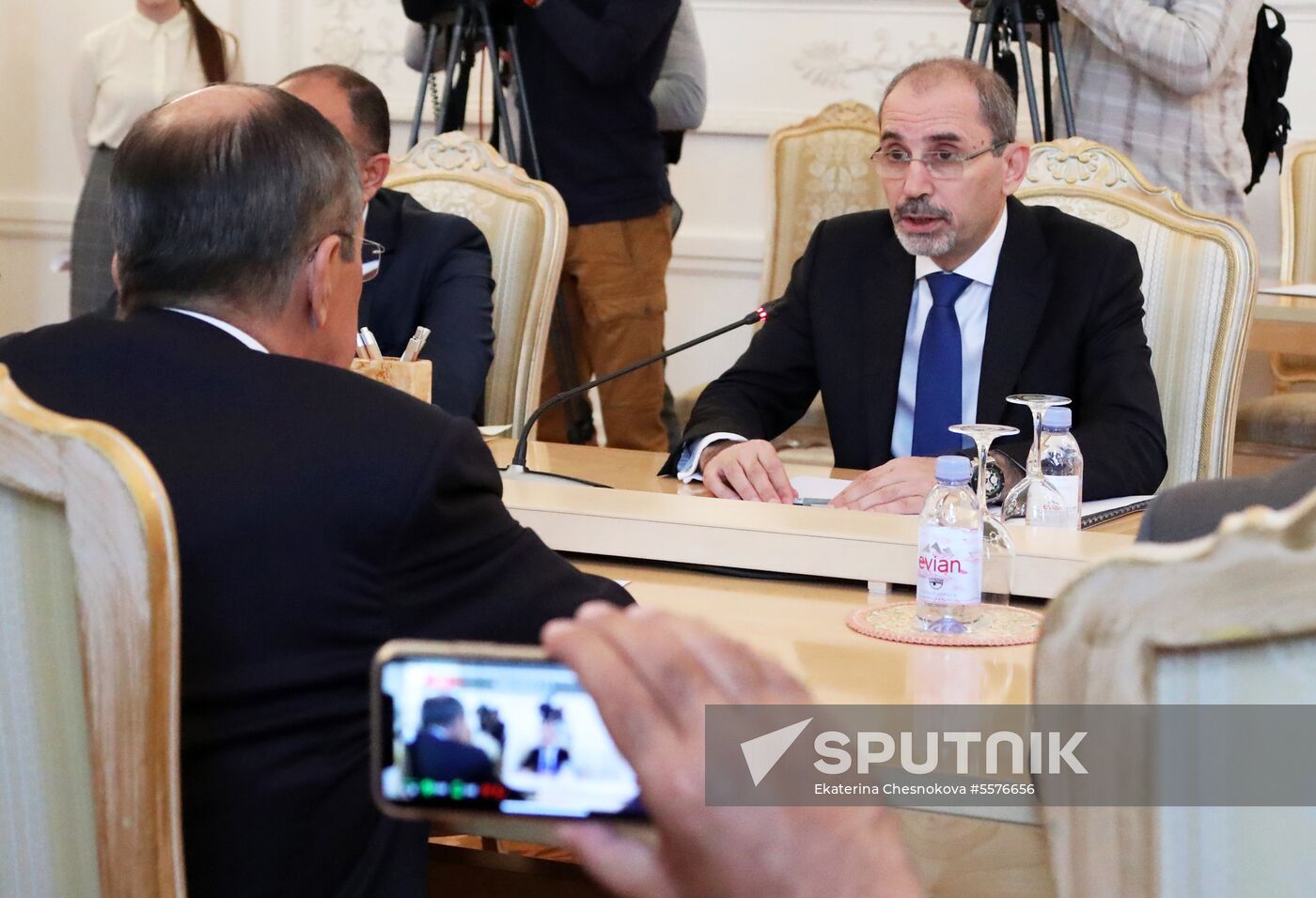 Meeting between foreign ministers of Russia and Jordan