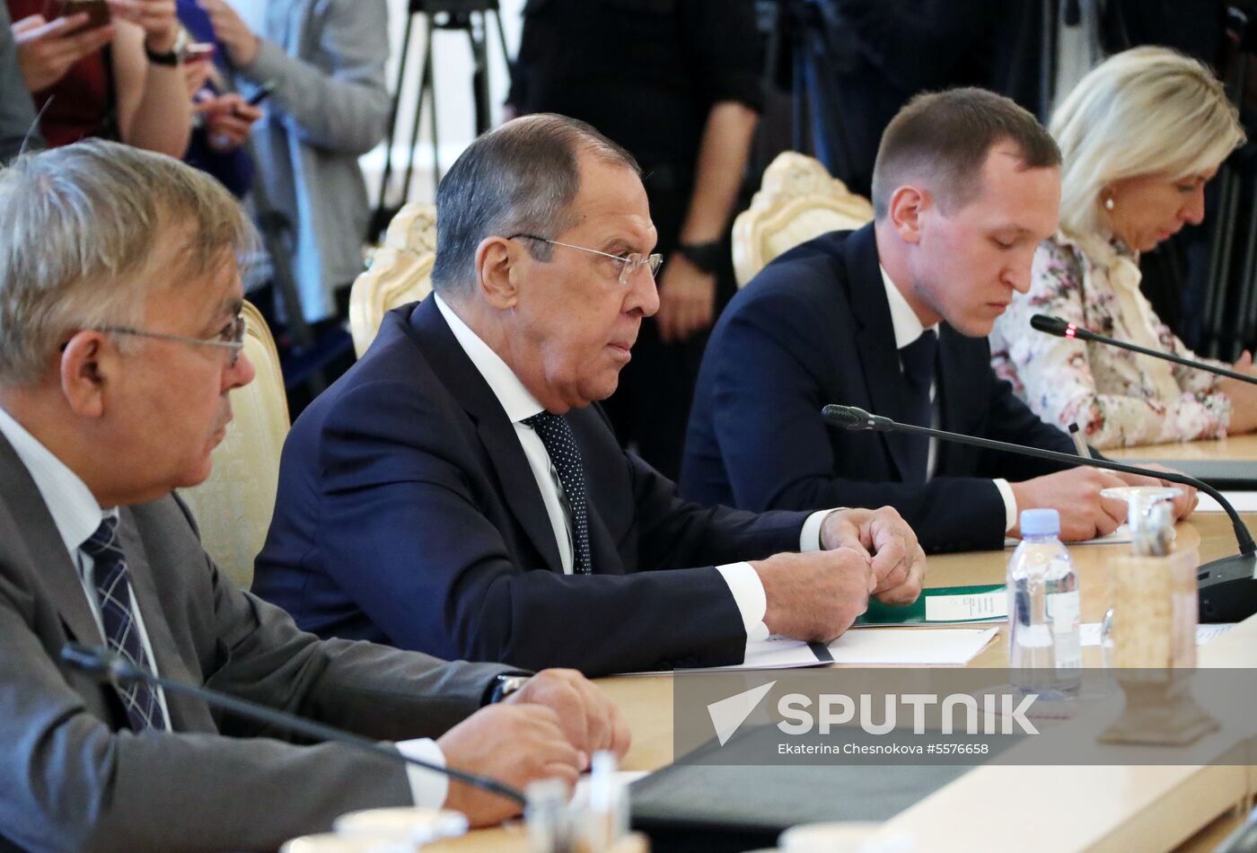 Meeting between foreign ministers of Russia and Jordan