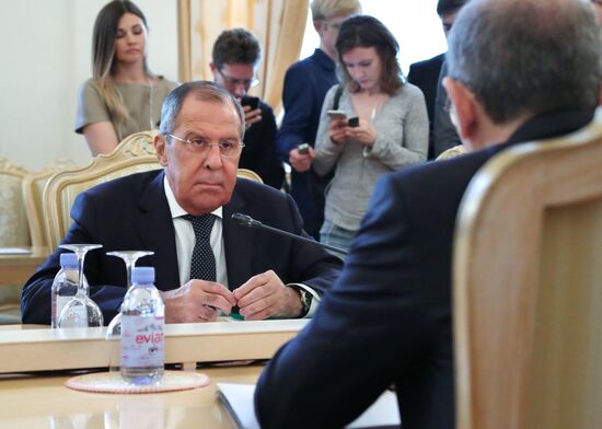 Meeting between foreign ministers of Russia and Jordan