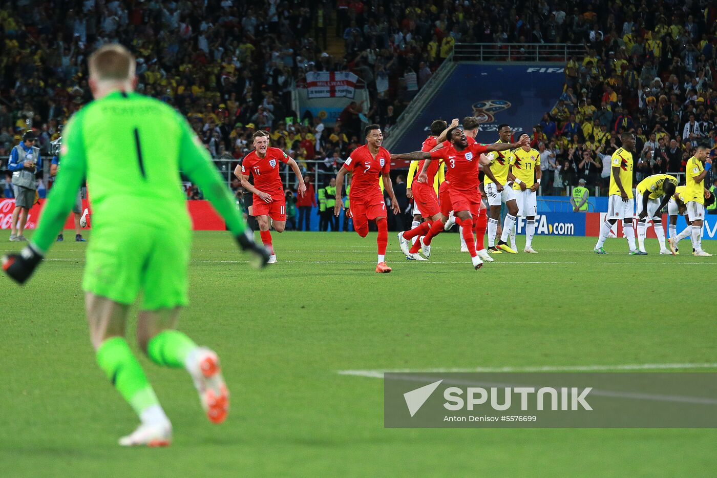 Russia World Cup Colombia - England