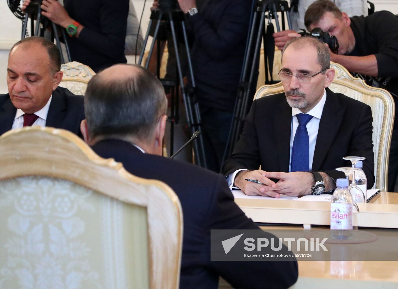 Meeting between foreign ministers of Russia and Jordan