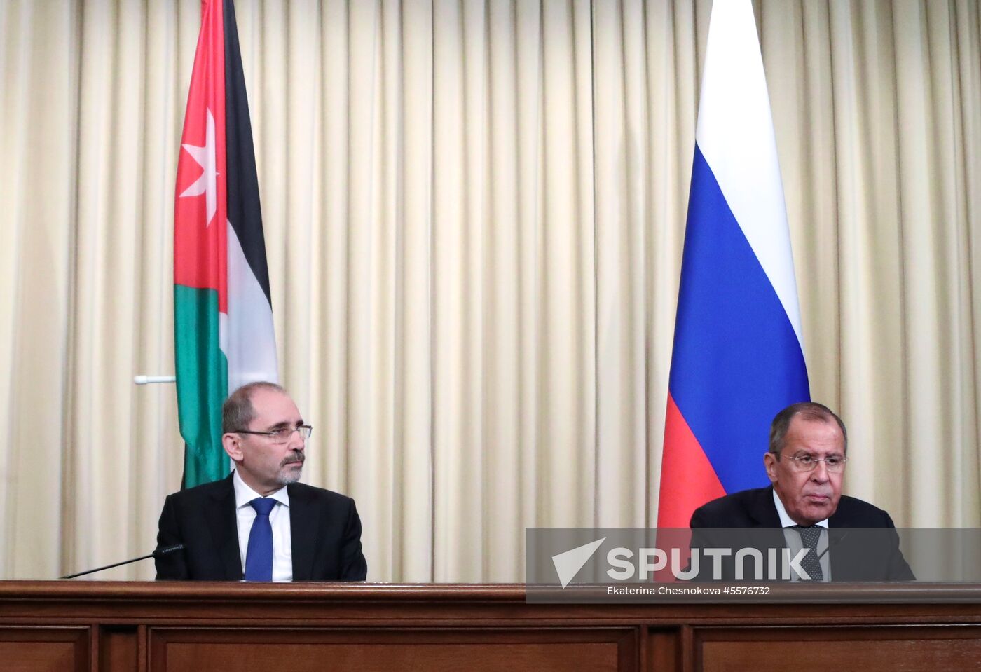 Meeting between foreign ministers of Russia and Jordan
