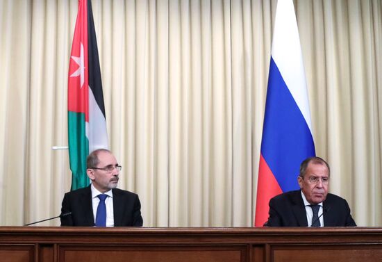 Meeting between foreign ministers of Russia and Jordan