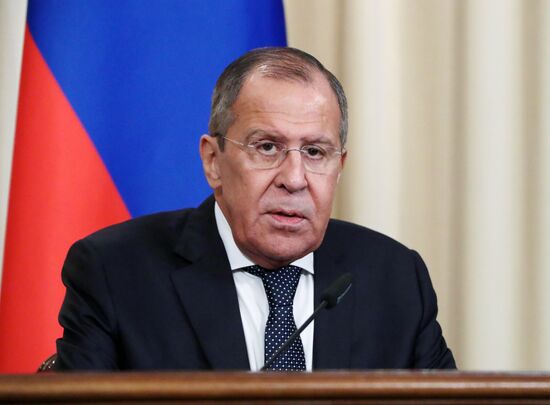 Meeting between foreign ministers of Russia and Jordan