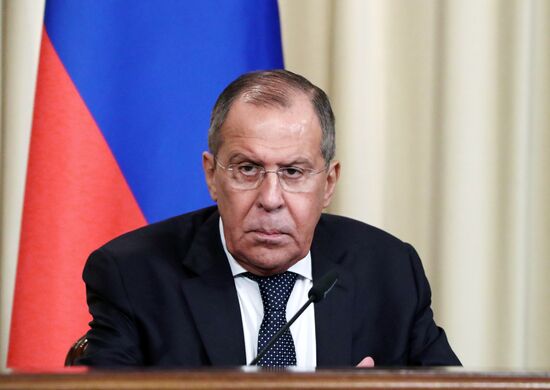 Meeting between foreign ministers of Russia and Jordan