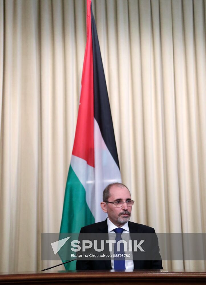 Meeting between foreign ministers of Russia and Jordan