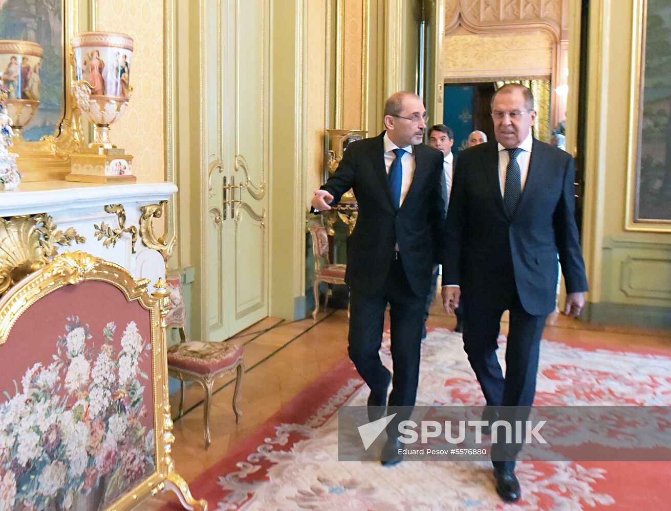 Meeting between foreign ministers of Russia and Jordan