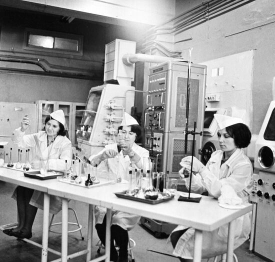 Radio-chemical lab of Norilsk MPP