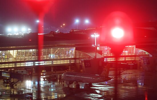 First Cham Wings Airlines flight arrives in Moscow from Damascus