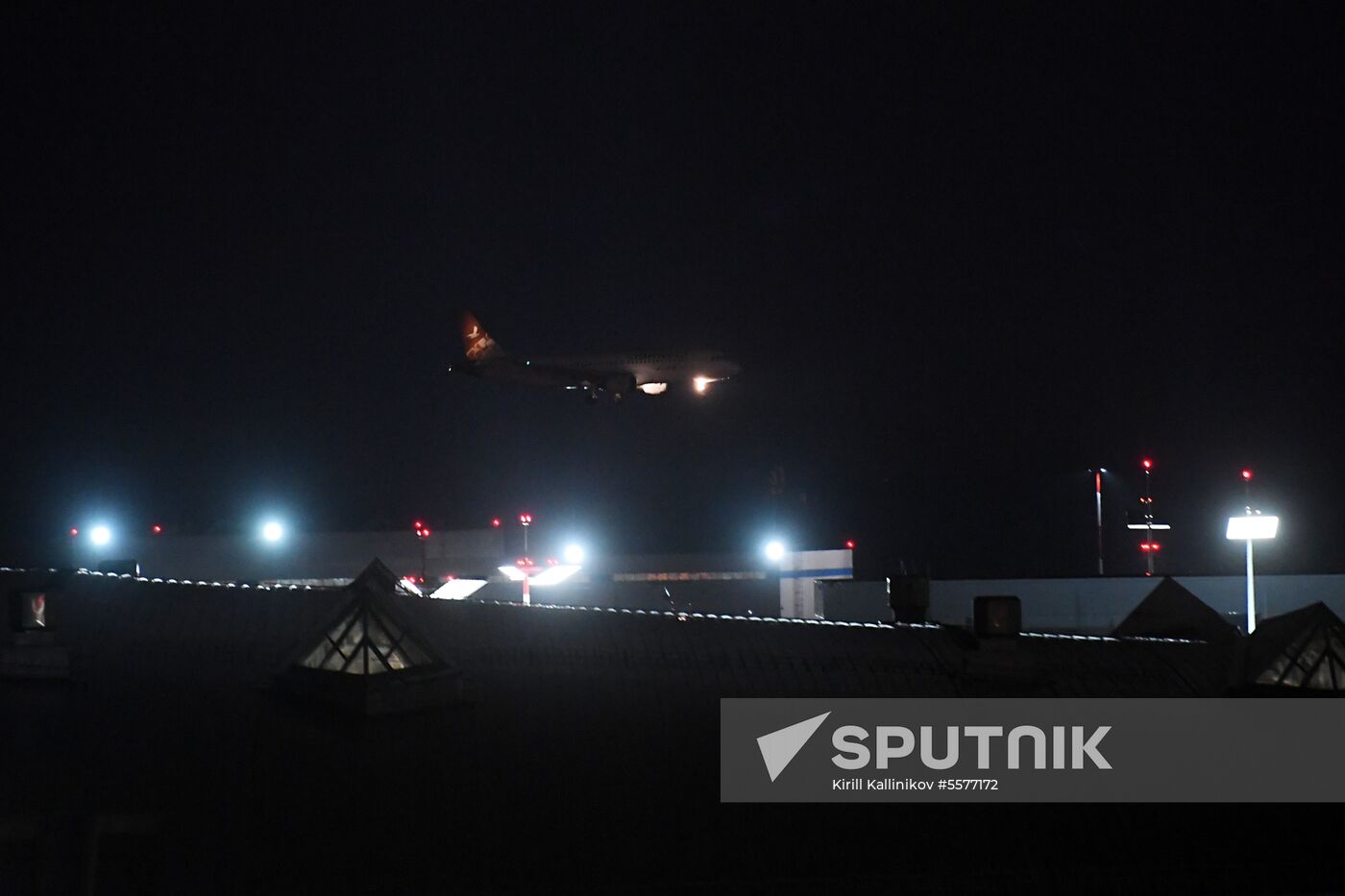 First Cham Wings Airlines flight arrives in Moscow from Damascus