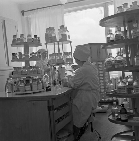 Moscow's regional hospital of Sovkhoz "Zarya Kommunizma"