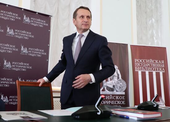 Russian Historical Society holds general meeting