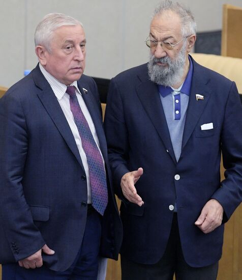 State Duma plenary meeting