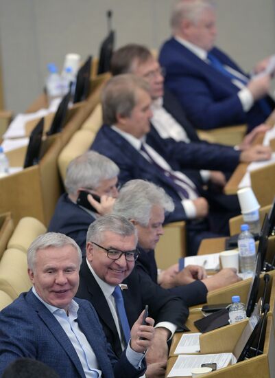 State Duma plenary meeting