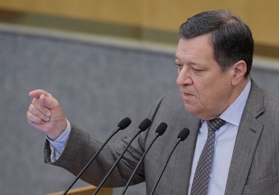 State Duma plenary meeting