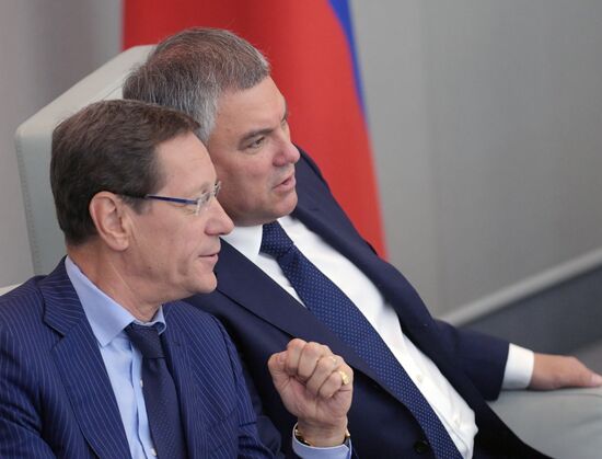State Duma plenary meeting