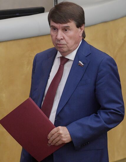 State Duma plenary meeting