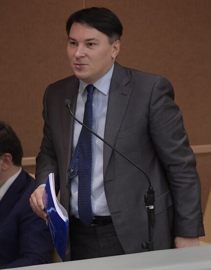 State Duma plenary meeting