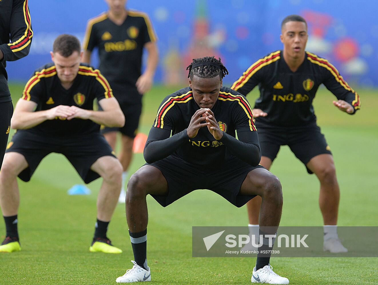 Russia World Cup Belgium Training