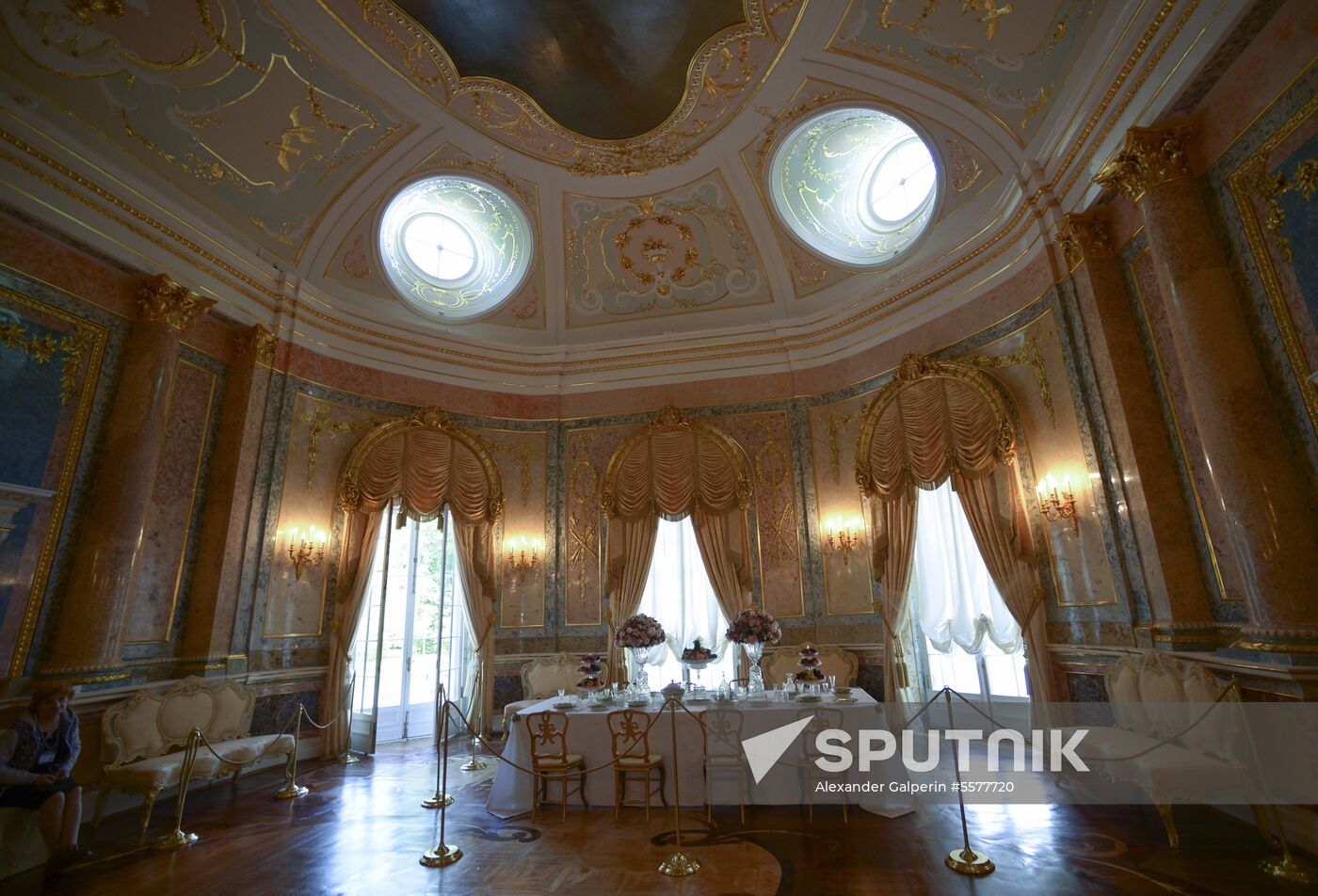 Restored interiors in Catherine II's countryside house unveiled in Oranienbaum