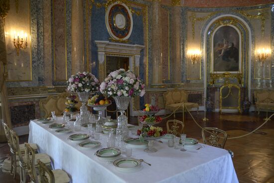 Restored interiors in Catherine II's countryside house unveiled in Oranienbaum