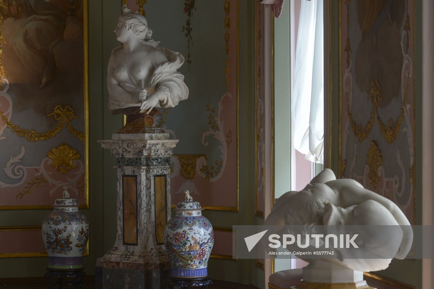 Restored interiors in Catherine II's countryside house unveiled in Oranienbaum