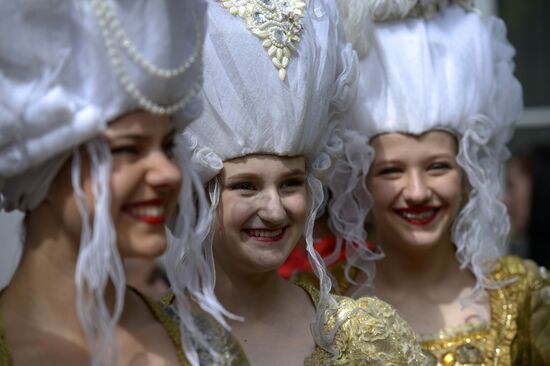 Restored interiors in Catherine II's countryside house unveiled in Oranienbaum