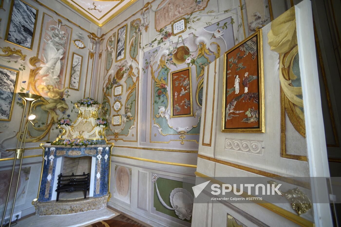 Restored interiors in Catherine II's countryside house unveiled in Oranienbaum