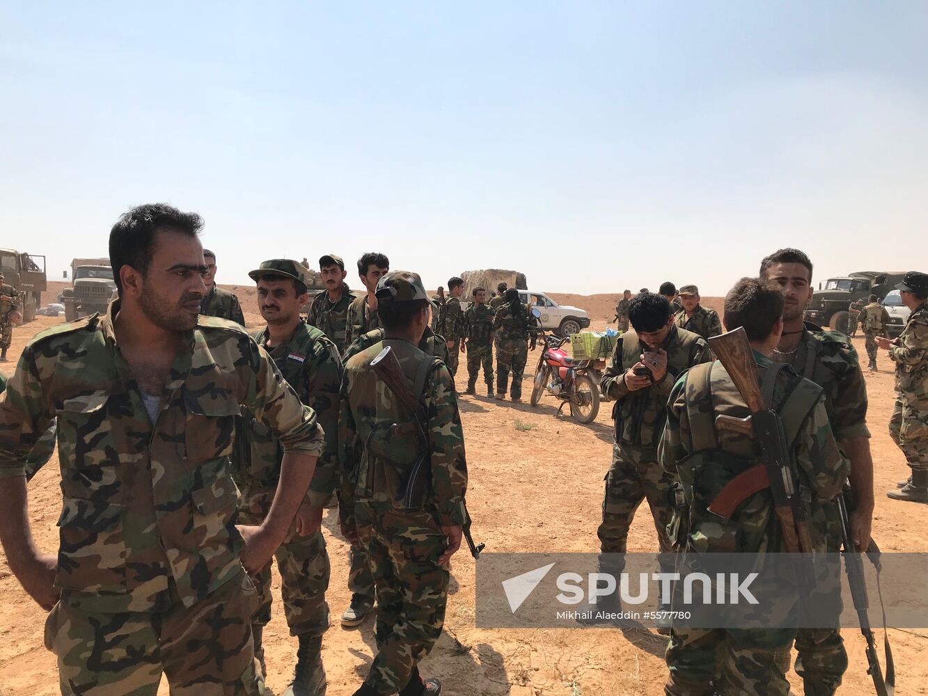 Syrian troops advance to border with Jordan in Daraa Province