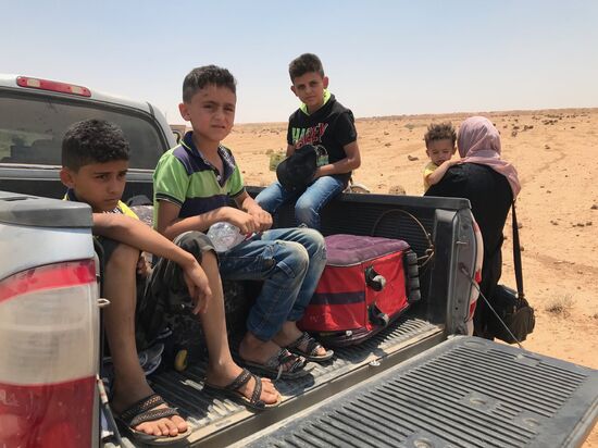 Syrian troops advance to border with Jordan in Daraa Province