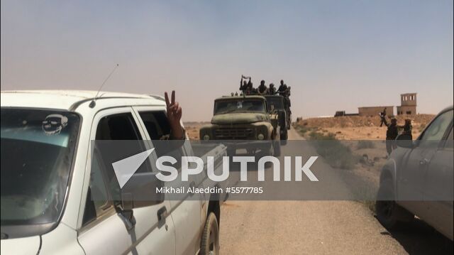Syrian troops advance to border with Jordan in Daraa Province