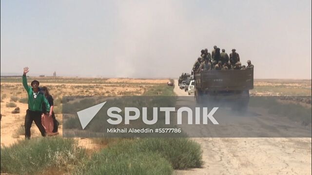 Syrian troops advance to border with Jordan in Daraa Province