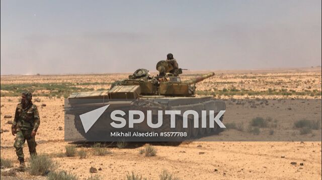 Syrian troops advance to border with Jordan in Daraa Province