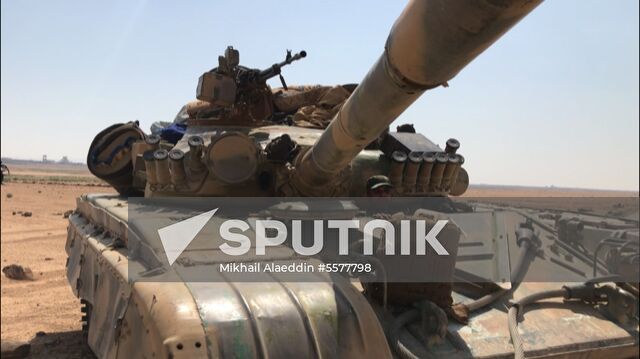 Syrian troops advance to border with Jordan in Daraa Province