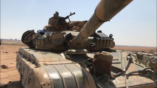 Syrian troops advance to border with Jordan in Daraa Province