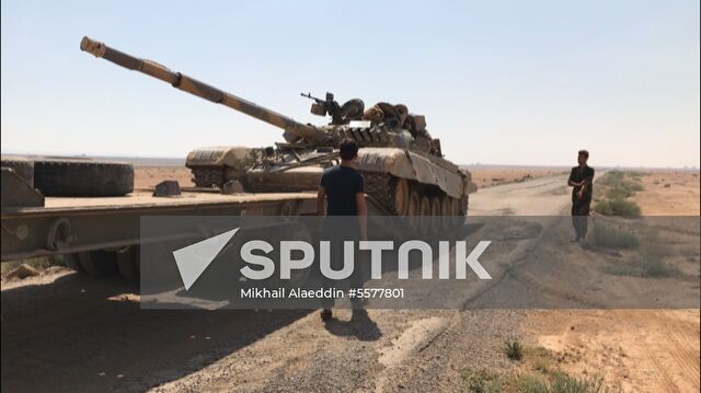 Syrian troops advance to border with Jordan in Daraa Province