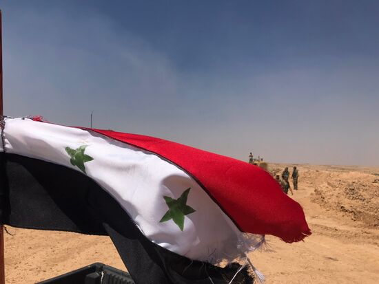 Syrian troops advance to border with Jordan in Daraa Province