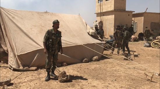 Syrian troops advance to border with Jordan in Daraa Province