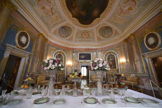 Restored interiors in Catherine II's countryside house unveiled in Oranienbaum