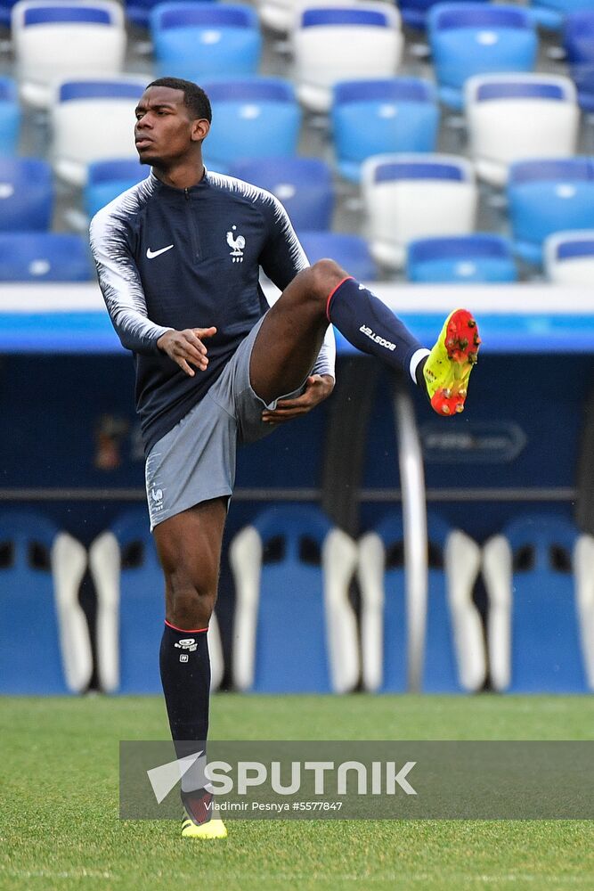 Russia World Cup France Training