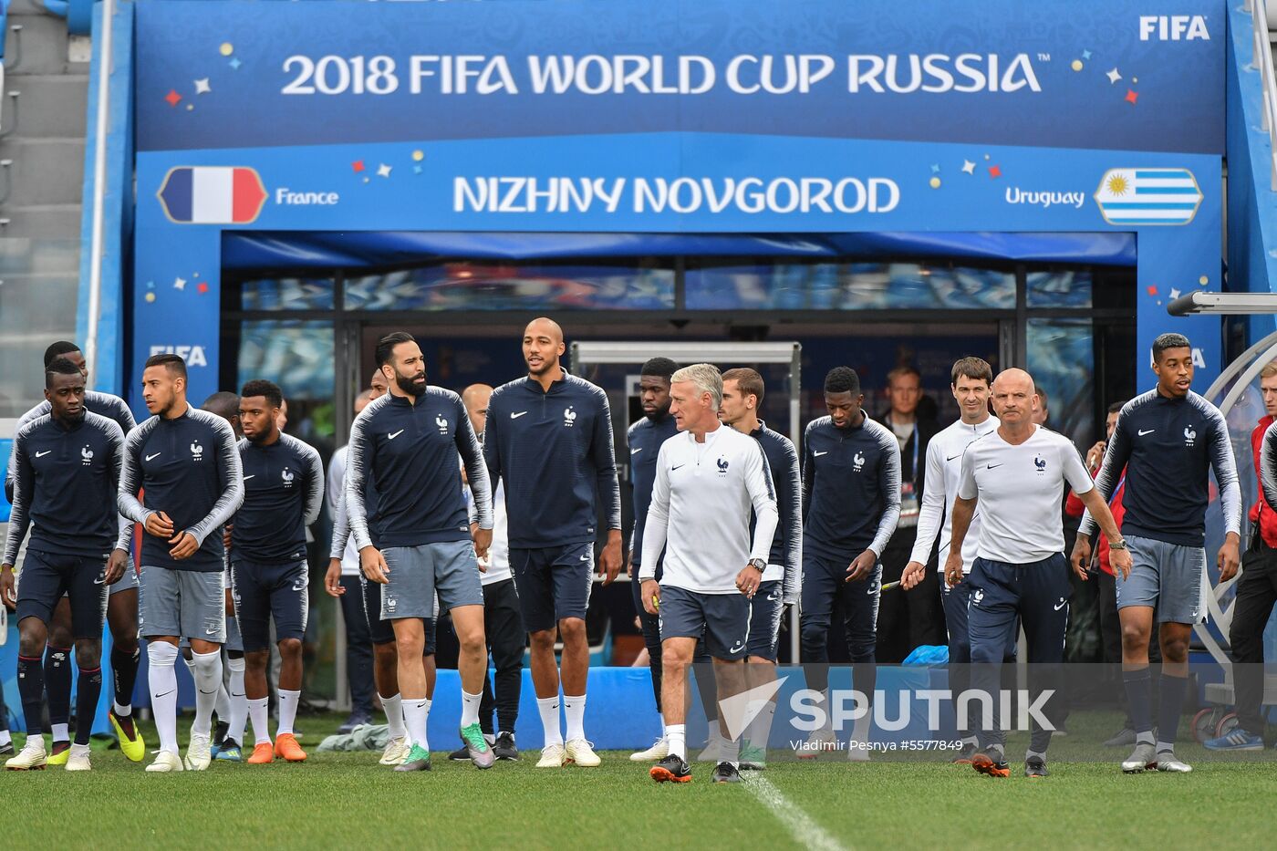 Russia World Cup France Training