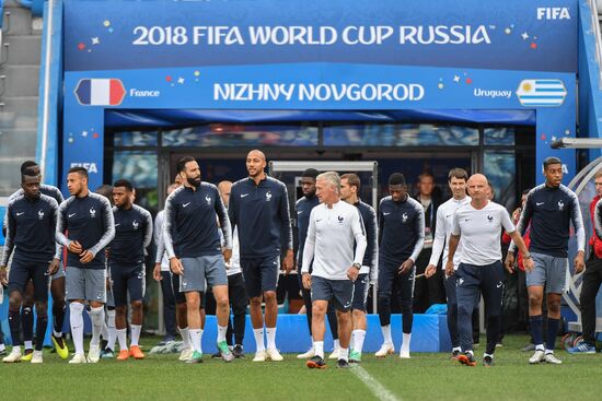 Russia World Cup France Training