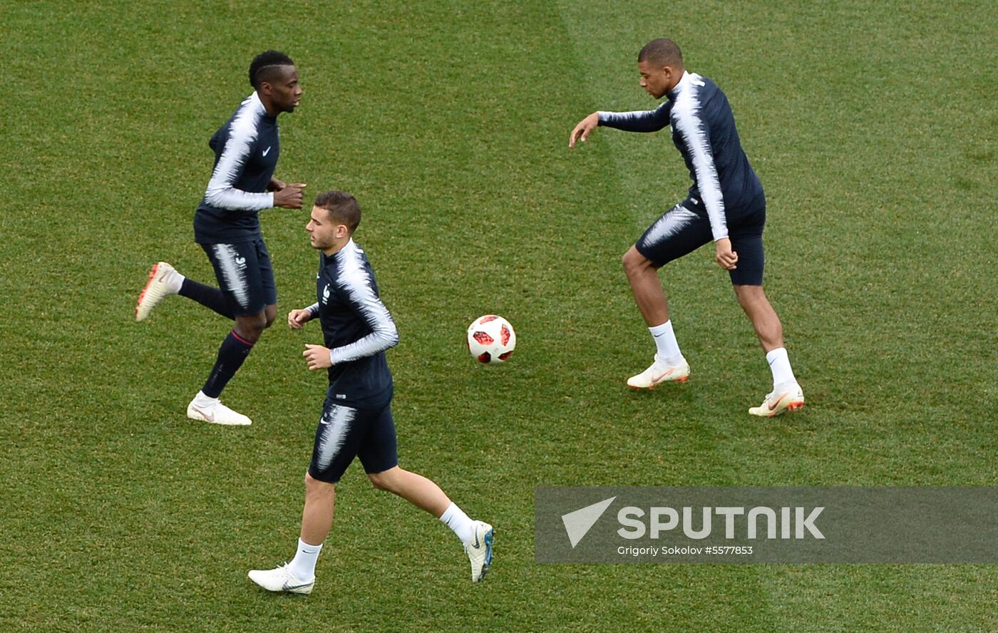 Russia World Cup France Training