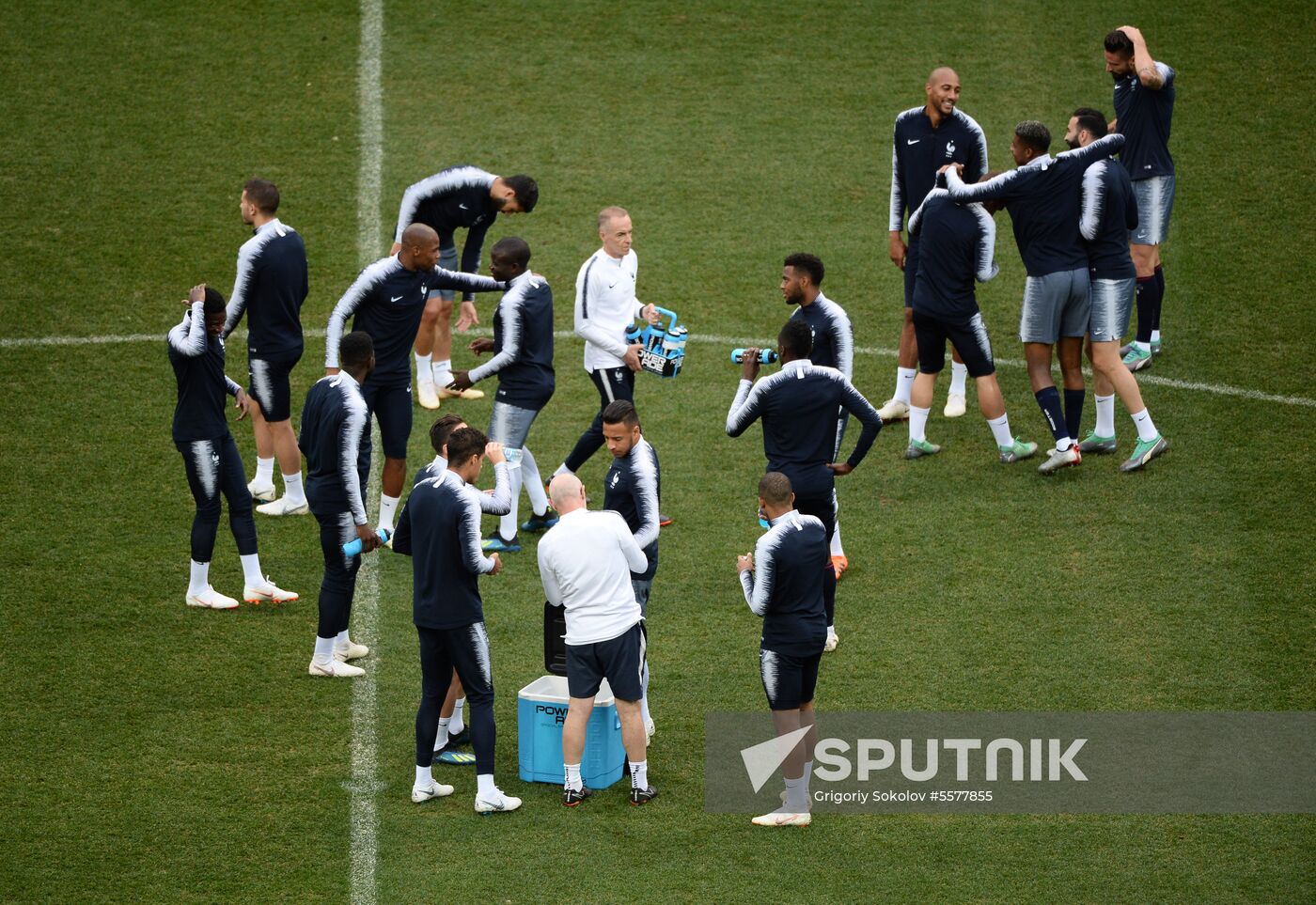 Russia World Cup France Training