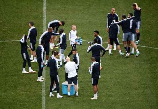 Russia World Cup France Training
