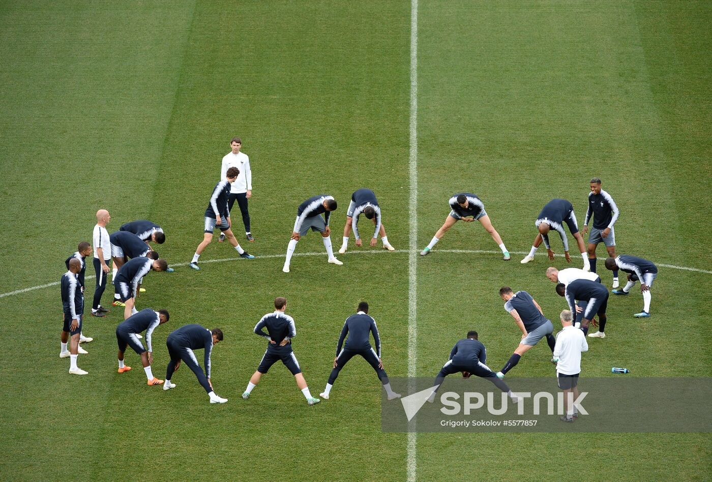 Russia World Cup France Training