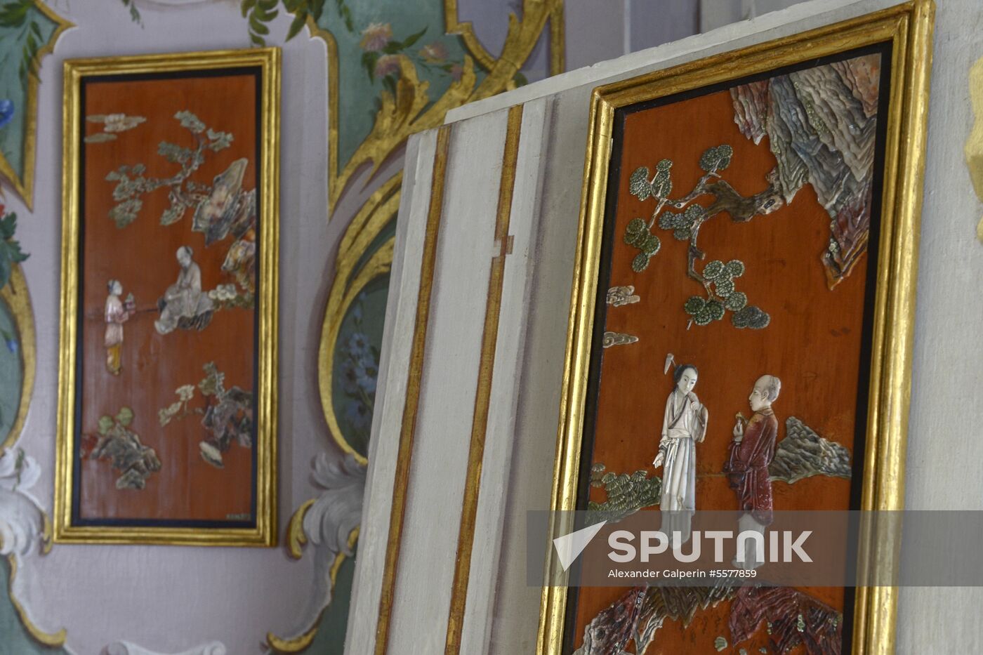 Restored interiors in Catherine II's countryside house unveiled in Oranienbaum