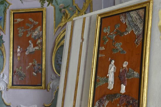 Restored interiors in Catherine II's countryside house unveiled in Oranienbaum